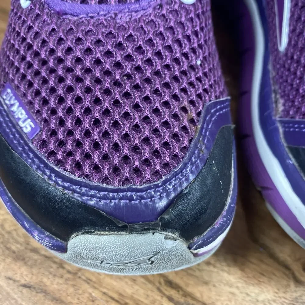 Altra Olympus Zero Drop Womens Purple Size 6.5 Athletic Running Shoes A2355-2